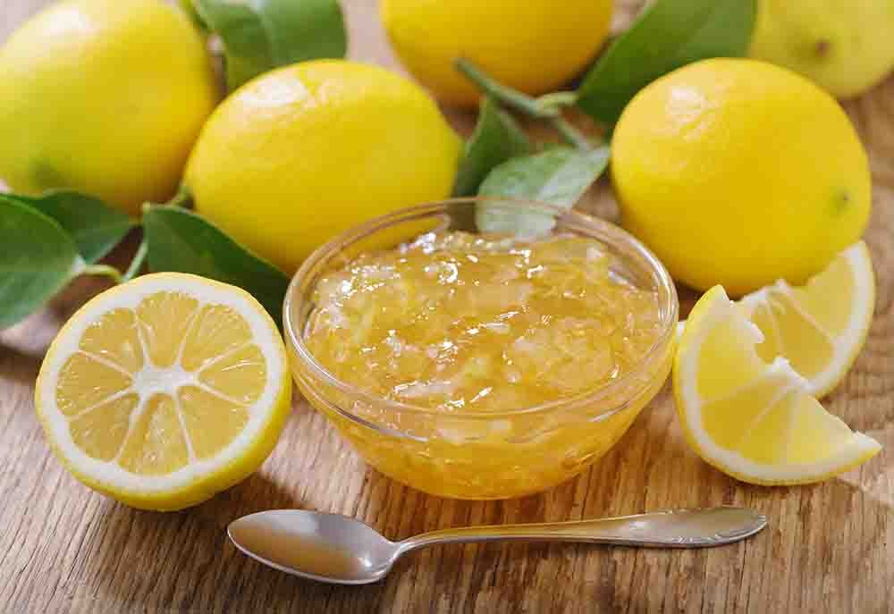Konfiture aus sizilianischen Zitronen, sizilianische Zitronen, Zitronenmarmelade